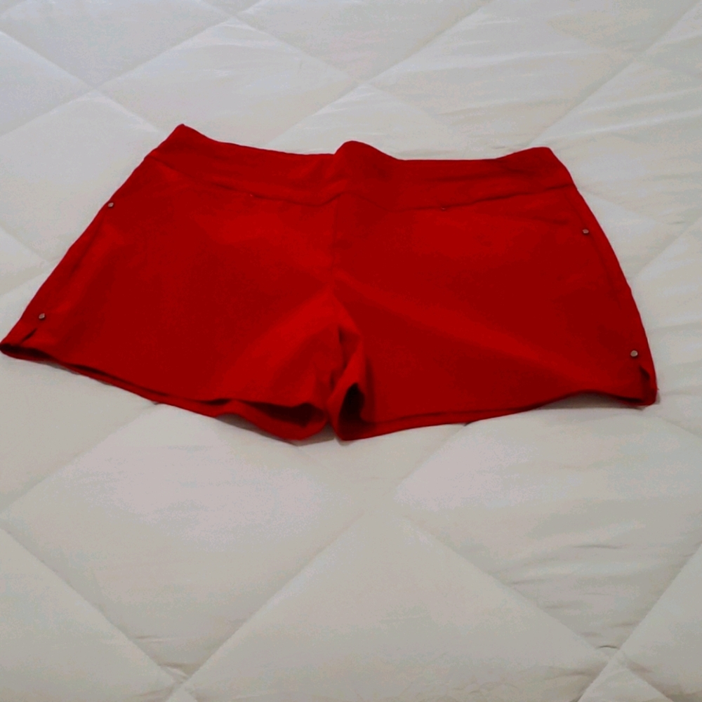 I.N.C. Red High Rise Shorts